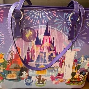 DOONEY AND BOURKE JOEY CHOU CASTLE TOTE NWT